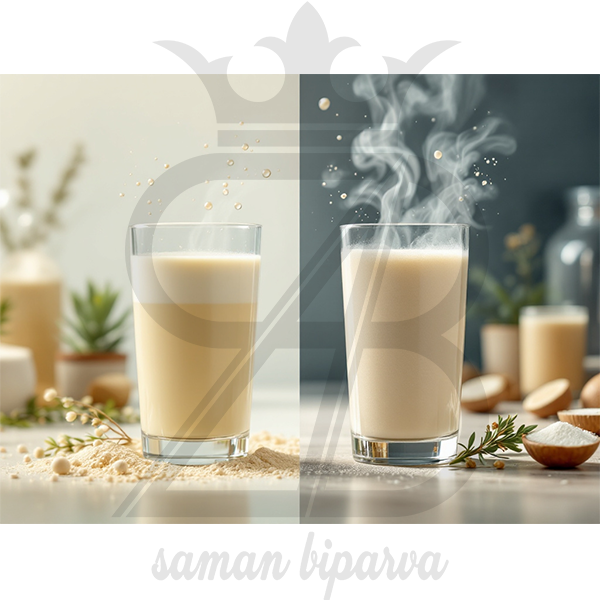 مقایسه کنسانتره پروتئین شیر و کازئین: کدام برای شما مناسبتر است؟